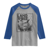 Vintage USA 250 Patriotic Pride Raglan Shirt Land Of The Free