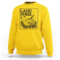 Vintage USA 250 Patriotic Pride Sweatshirt Land Of The Free