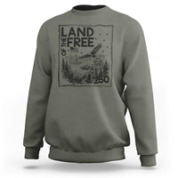 Vintage USA 250 Patriotic Pride Sweatshirt Land Of The Free