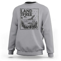 Vintage USA 250 Patriotic Pride Sweatshirt Land Of The Free