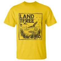 Vintage USA 250 Patriotic Pride T Shirt Land Of The Free