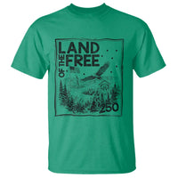 Vintage USA 250 Patriotic Pride T Shirt Land Of The Free