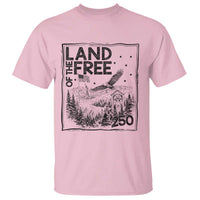 Vintage USA 250 Patriotic Pride T Shirt Land Of The Free