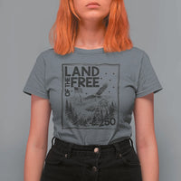 Vintage USA 250 Patriotic Pride T Shirt For Women Land Of The Free
