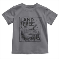 Vintage USA 250 Patriotic Pride Toddler T Shirt Land Of The Free