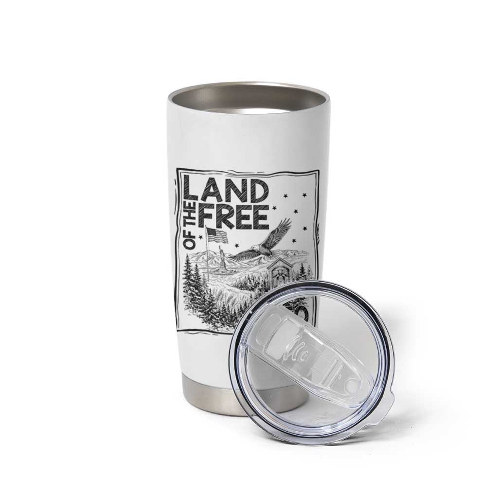 Vintage USA 250 Patriotic Pride Tumbler Cup Land Of The Free