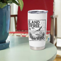 Vintage USA 250 Patriotic Pride Tumbler Cup Land Of The Free