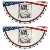 Vintage USA 250 Pride Patriotic Fan Flag Land Of The Free