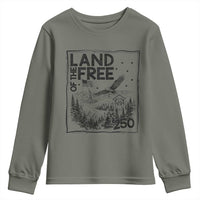 Vintage USA 250 Patriotic Pride Youth Sweatshirt Land Of The Free