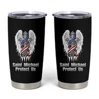 Saint Michael Protect Us American Christian Heritage Tumbler Cup Catholic Faith Gift