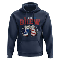 American Flag Beer Lover Hoodie Red White And Brew