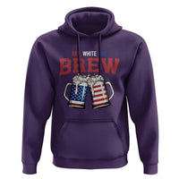 American Flag Beer Lover Hoodie Red White And Brew