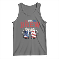 American Flag Beer Lover Tank Top Red White And Brew