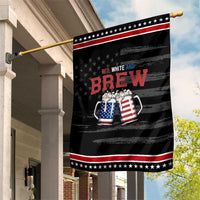 American Flag Beer Lover Patriotic Garden Flag Red White And Brew