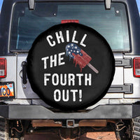 American Flag Popsicle Spare Tire Cover Chill The Fourth Out
