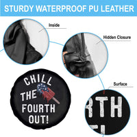 American Flag Popsicle Spare Tire Cover Chill The Fourth Out