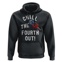 American Flag Popsicle Hoodie Chill The Fourth Out