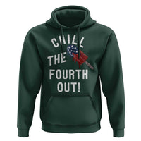 American Flag Popsicle Hoodie Chill The Fourth Out