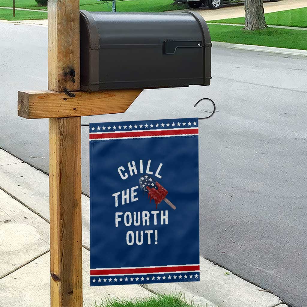 American Flag Popsicle Patriotic Garden Flag Chill The Fourth Out