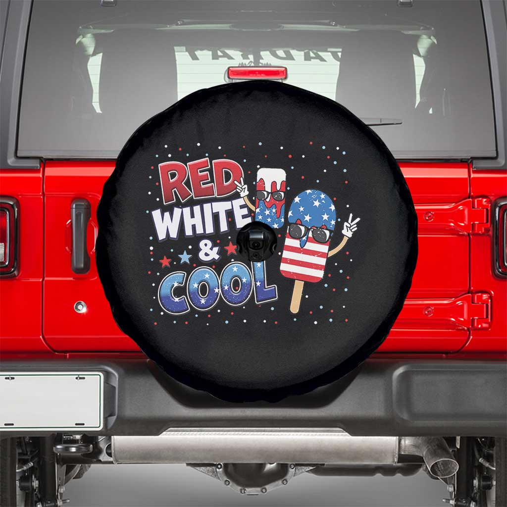 American Flag Popsicle Spare Tire Cover Red White And Cool
