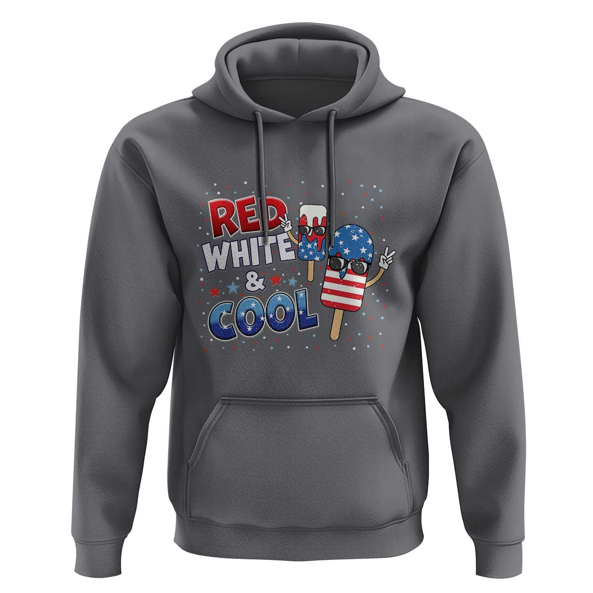 American Flag Popsicle Hoodie Red White And Cool