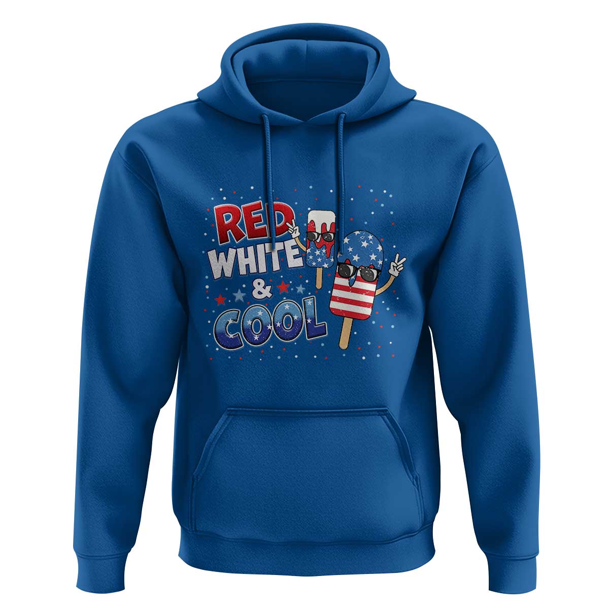 American Flag Popsicle Hoodie Red White And Cool