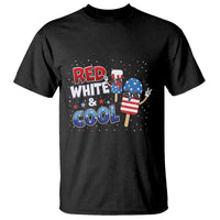 American Flag Popsicle T Shirt Red White And Cool