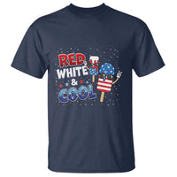 American Flag Popsicle T Shirt Red White And Cool