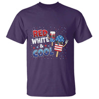 American Flag Popsicle T Shirt Red White And Cool
