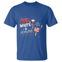 American Flag Popsicle T Shirt Red White And Cool
