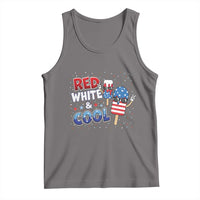 American Flag Popsicle Tank Top Red White And Cool