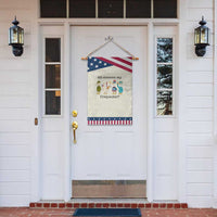Funny Duck 4th Of July Patriotic Garden Flag Did Someone Say Firequacker