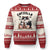 Cute Catzilla Ugly Christmas Sweater The Ruler Of All Cute And Destructive Funny - Wonder Print Shop