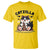 Cute Catzilla T Shirt The Ruler Of All Cute And Destructive Funny - Wonder Print Shop