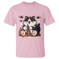 Cute Catzilla T Shirt The Ruler Of All Cute And Destructive Funny - Wonder Print Shop