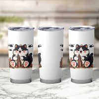 Cute Catzilla Tumbler Cup The Ruler Of All Cute And Destructive Funny