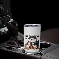 Cute Catzilla Tumbler Cup The Ruler Of All Cute And Destructive Funny