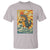 Catzilla T Shirt Kawaii Cat Monster Japanese Sun Wave Art - Wonder Print Shop