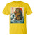 Catzilla T Shirt Cute Cat Eating Ramen Japanese Sun Wave Art - Wonder Print Shop