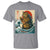 Catzilla T Shirt Cute Cat Eating Ramen Japanese Sun Wave Art - Wonder Print Shop