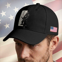 Samurai Bigfoot Baseball Cap Japanese Vintage Graphic Sumie Warrior Art