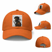 Afro American Samurai Baseball Cap Japanese Vintage Graphic Sumie Katana
