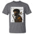 Afro American Samurai T Shirt Japanese Vintage Graphic Sumie Katana - Wonder Print Shop