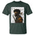 Afro American Samurai T Shirt Japanese Vintage Graphic Sumie Katana - Wonder Print Shop