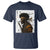 Afro American Samurai T Shirt Japanese Vintage Graphic Sumie Katana - Wonder Print Shop