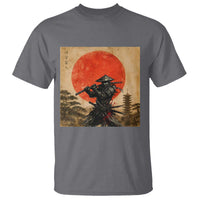 Japanese Samurai T Shirt Warrior With Katana Vintage Ukiyoe Style - Wonder Print Shop