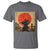 Japanese Samurai T Shirt Warrior With Katana Vintage Ukiyoe Style - Wonder Print Shop