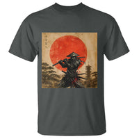 Japanese Samurai T Shirt Warrior With Katana Vintage Ukiyoe Style - Wonder Print Shop