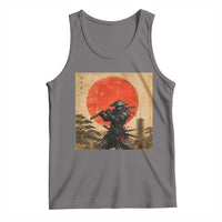 Japanese Samurai Tank Top Warrior With Katana Vintage Ukiyoe Style - Wonder Print Shop