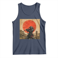 Japanese Samurai Tank Top Warrior With Katana Vintage Ukiyoe Style - Wonder Print Shop